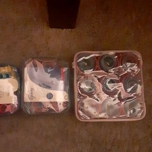 Bundle of multiple size hair curlers ALL SIZES two packs are Velcro and will eas